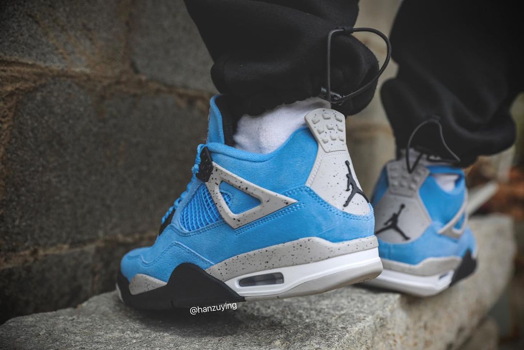 【国内 4/28 発売】ナイキ エア ジョーダン 4 “ユニバーシティブルー/テックグレー” (NIKE AIR JORDAN 4 “University Blue/Tech Grey”) [CT8527-400]