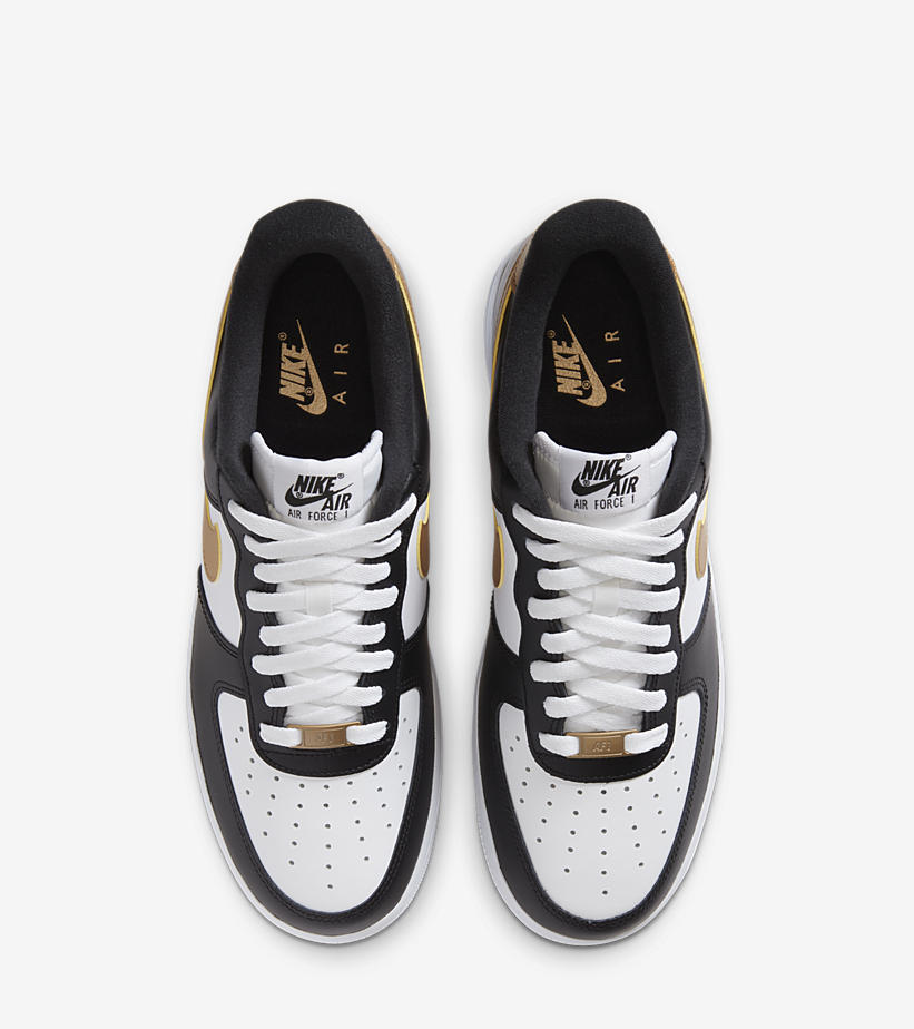 ナイキ エア フォース 1 ロー “DMP” “ブラック/メタリックゴールド” (NIKE AIR FORCE 1 LOW “DMP” Black/Metallic Gold) [CZ9189-001]