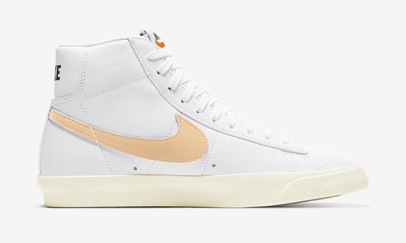 7/1発売！ナイキ ウィメンズ ブレーザー ミッド 77 “ホワイト/ペールオレンジ” (NIKE WMNS BLAZER MID 77 “White/Pale Orange”) [CZ1055-109]