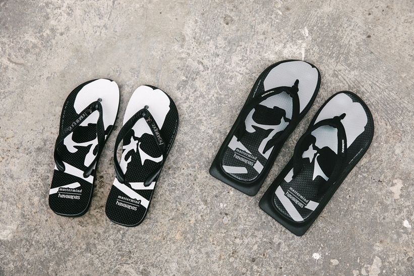 6/3発売！havaianas x mastermind JAPAN コラボ ビーチサンダル 2型 (ハワイアナス マスターマインド ジャパン)