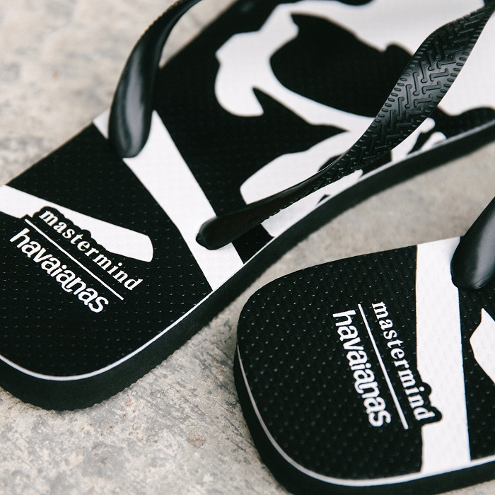 6/3発売！havaianas x mastermind JAPAN コラボ ビーチサンダル 2型 (ハワイアナス マスターマインド ジャパン)