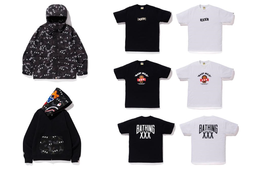 A BATHING APE × GOD SELECTION XXXとのコラボコレクションがいよいよ日本国内での発売が6/6に決定 (ア ベイシング エイプ ゴッド セレクション XXX)