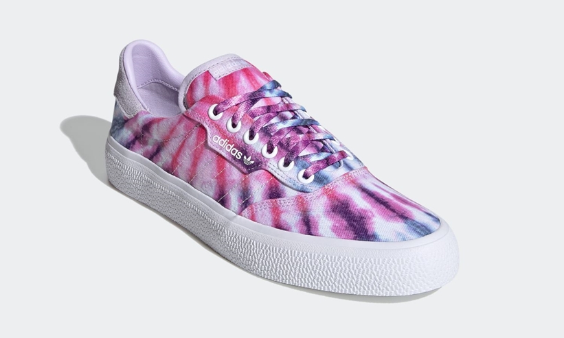 6/4発売！パープル タイダイを表現した adidas Originals 3MC “Purple Tint/Off White” (アディダス オリジナルス 3MC “パープルティント/オフホワイト”) [FY2448]