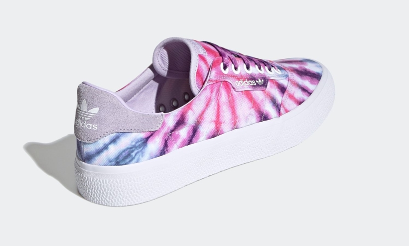 6/4発売！パープル タイダイを表現した adidas Originals 3MC “Purple Tint/Off White” (アディダス オリジナルス 3MC “パープルティント/オフホワイト”) [FY2448]