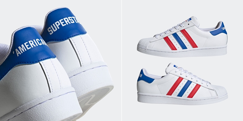 6/4発売！伝説の5足のバスケットボールシューズにインスパイア！adidas Originals SUPERSTAR “AMERICANA” (アディダス オリジナルス スーパースター “アメリカーナ”) [FV3033]