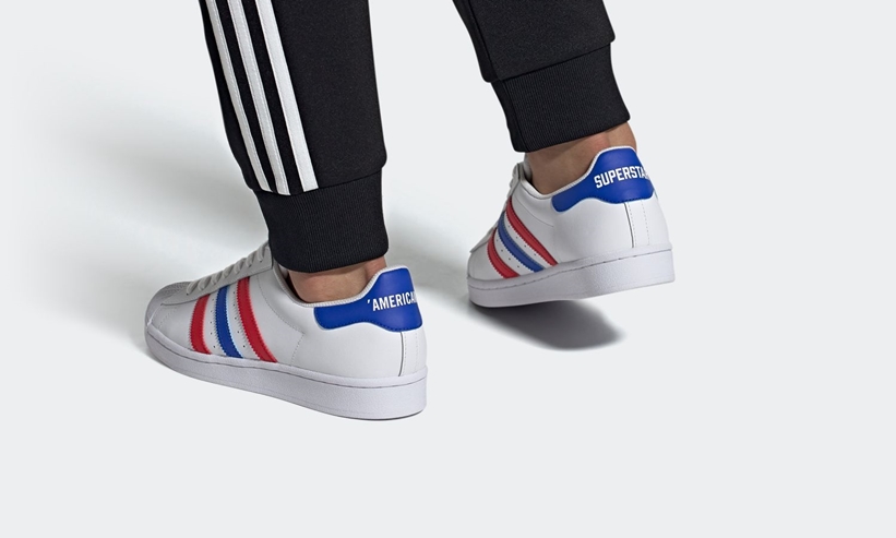 6/4発売！伝説の5足のバスケットボールシューズにインスパイア！adidas Originals SUPERSTAR “AMERICANA” (アディダス オリジナルス スーパースター “アメリカーナ”) [FV3033]