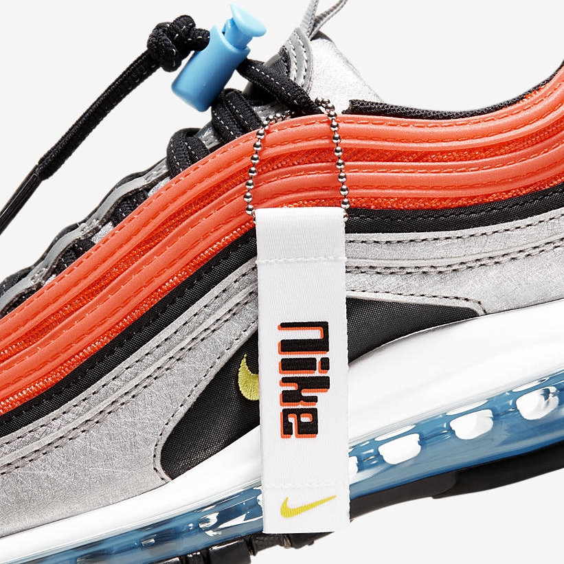 ナイキ GS エア マックス 97 "オレンジ/シルバー" (NIKE GS AIR MAX 97 "Orange/Silver") [CW6012-001]