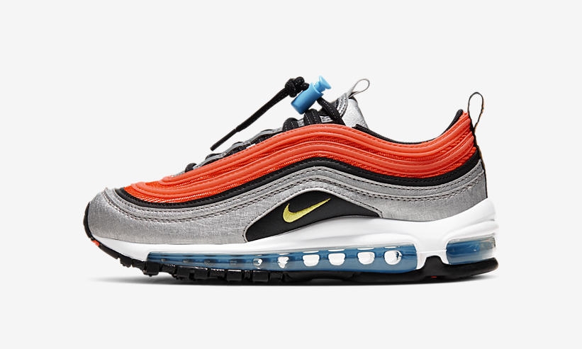 ナイキ GS エア マックス 97 “オレンジ/シルバー” (NIKE GS AIR MAX 97 “Orange/Silver”) [CW6012-001]