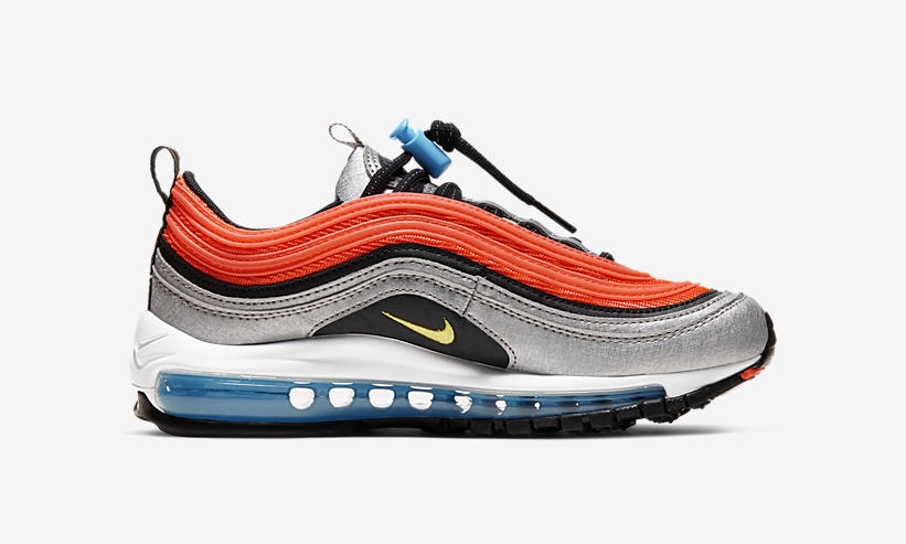 ナイキ GS エア マックス 97 “オレンジ/シルバー” (NIKE GS AIR MAX 97 “Orange/Silver”) [CW6012-001]