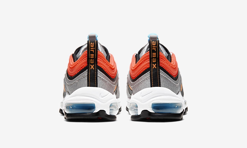 ナイキ GS エア マックス 97 “オレンジ/シルバー” (NIKE GS AIR MAX 97 “Orange/Silver”) [CW6012-001]