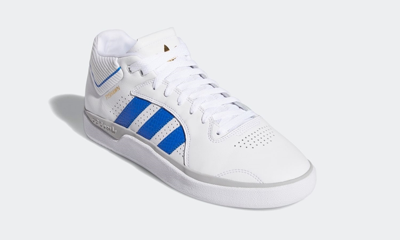 6/4発売！adidas Skateboarding TYSHAWN ”White/Blue/Metallic Gold (タイショーン・ジョーンズ アディダス スケートボーディング “ホワイト/ブルー/ゴールドメタリック”) [EG9058]