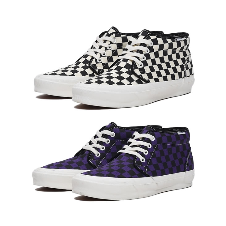 VANS VAULT OG CHUKKA LX "CANVAS/CHECKERBOARD" (バンズ ヴォルト OG チャッカ LX "キャンバス/チェッカーボード")