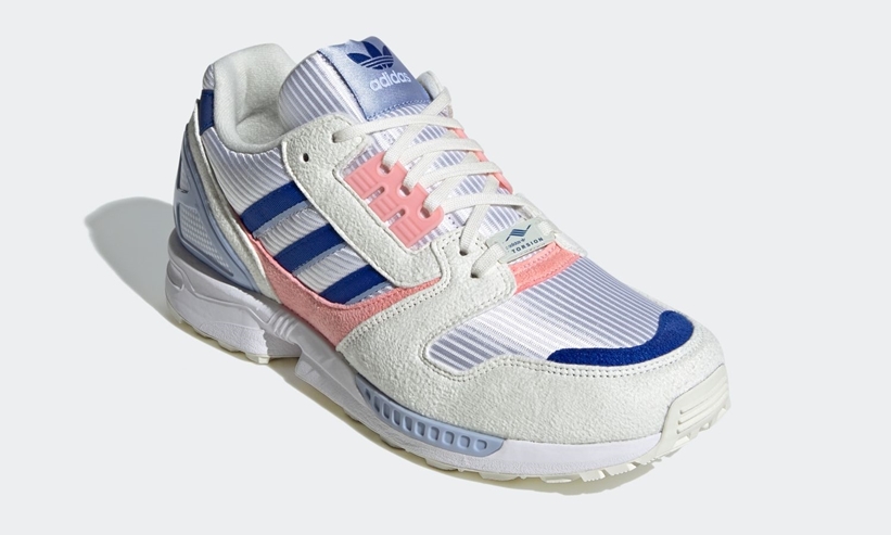 6/4発売！adidas Originals ZX 8000 “White/Team Royal Blue/Glory Pink” (アディダス オリジナルス ゼットエックス 8000 “ホワイト/チームロイヤルブルー/グローリーピンク”) [FX3940]