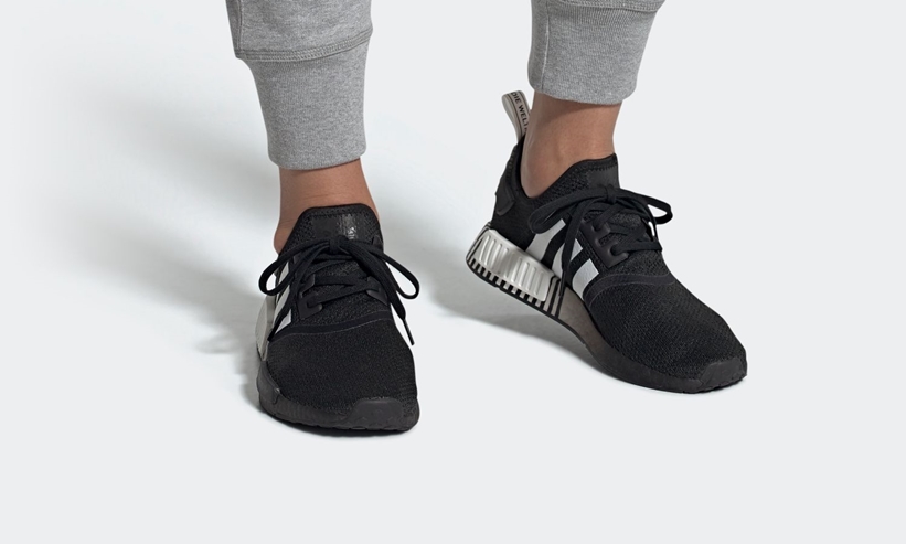 6/4発売！adidas Originals NMD_R1 “White/Core Black” (アディダス オリジナルス エヌ エム ディー “ホワイト/コアブラック”) [FV3648]