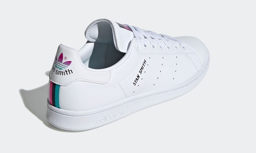 6/4発売！グラデーションが美しい アディダス オリジナルス スタンスミス (adidas Originals STAN SMITH “White/Hi-Res Aqua”) [FX3517]