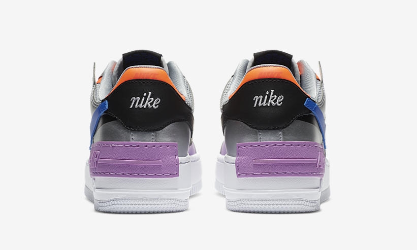 ナイキ ウィメンズ エア フォース 1 ロー シャドウ “メタリックシルバー/フーシャグロウ” (NIKE WMNS AIR FORCE 1 LOW SHADOW “Metallic Silver/Fuchsia Glow”) [CW6030-001]