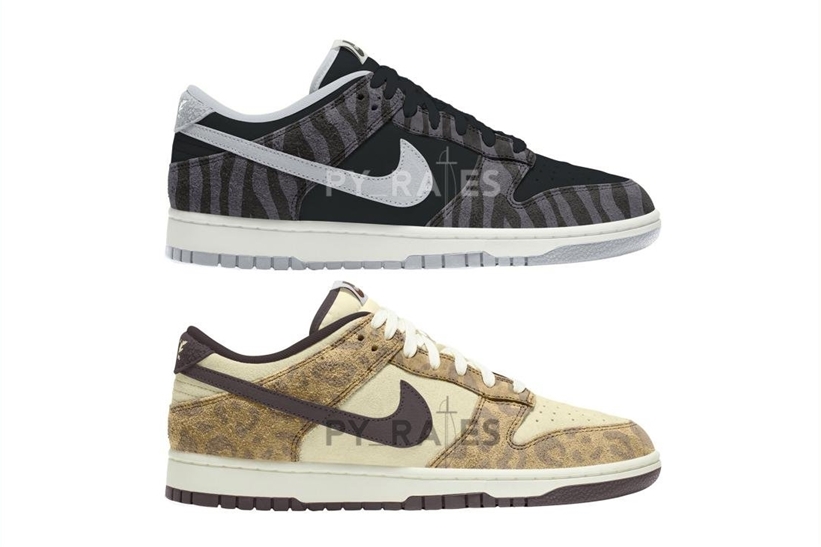 【国内 5/23、6/5 発売】ナイキ ダンク ロー プレミアム “アニマルパック” (NIKE DUNK LOW PREMIUM “Animal Pack”) [DH7913-001,200]