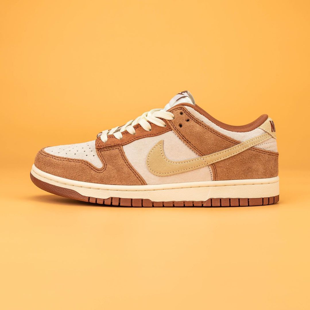 国内 1/28、2/5 発売！ナイキ ダンク ロー レトロ プレミアム “ミディアムカレー” (NIKE DUNK LOW RETRO PREMIUM “Medium Curry”) [DD1390-100]