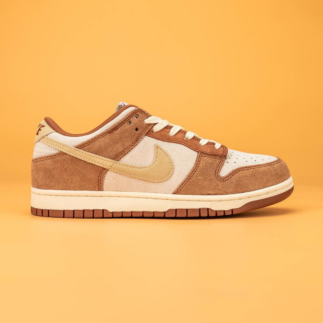 国内 1/28、2/5 発売！ナイキ ダンク ロー レトロ プレミアム “ミディアムカレー” (NIKE DUNK LOW RETRO PREMIUM “Medium Curry”) [DD1390-100]