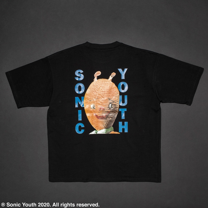 SONIC YOUTH のアートワークを monkey time TEEのボディにプリントしたTEEが6/12発売 (ソニックユース モンキータイム)