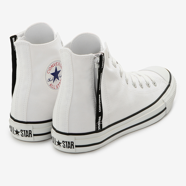 6/26発売！連続ロゴとジッパーが特徴の CONVERSE ALL STAR LOGOFLAPZIP HI (コンバース オールスター ロゴフラップジップ HI)