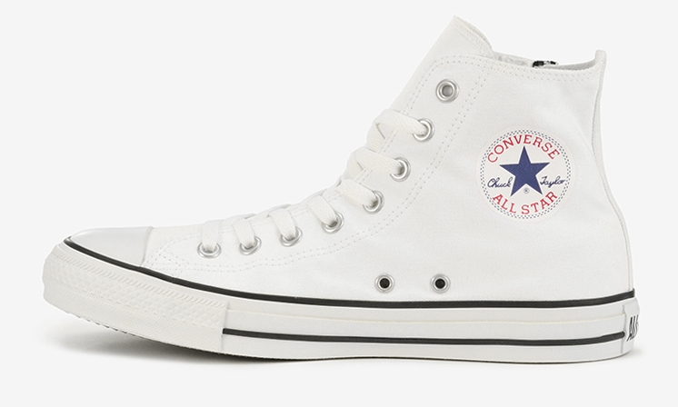 6/26発売！連続ロゴとジッパーが特徴の CONVERSE ALL STAR LOGOFLAPZIP HI (コンバース オールスター ロゴフラップジップ HI)