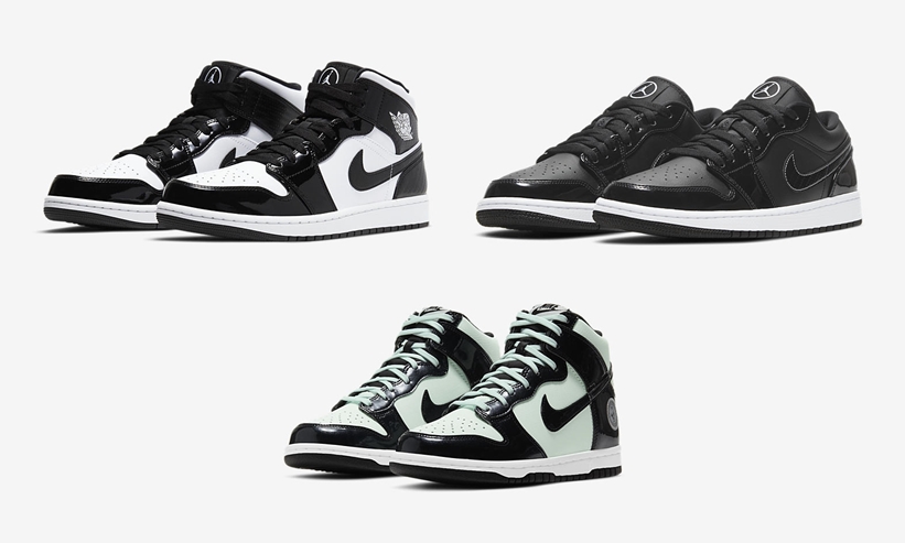 【国内 3/10 発売】オールスターシーズンのナイキ ダンク ハイ、エア ジョーダン 1 ロー/ミッド (NIKE DUNK HIGH、AIR JORDAN 1 LOW/MID “All Star 2021”)