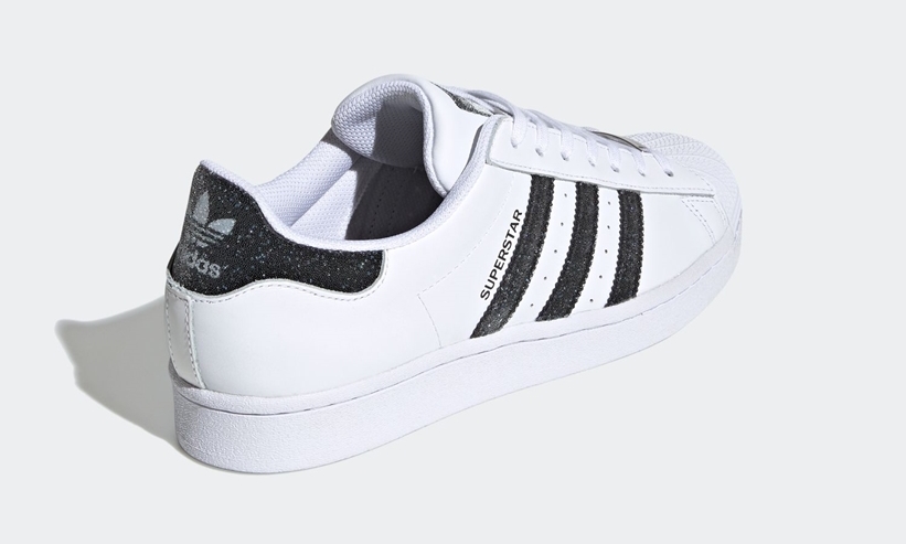 スワロフスキークリスタルをラインに散りばめたadidas Originals SUPERSTAR “White/Black” (アディダス オリジナルス スーパースター Swarovski) [FX7480]