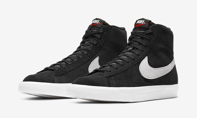 ナイキ ブレーザー ミッド 77 スエード “ブラック/フォトンダスト” (NIKE BLAZER MID 77 SUEDE “Black/Photon Dust”) [CI1172-002]