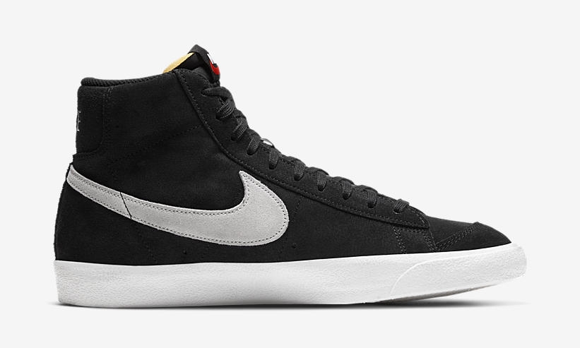 ナイキ ブレーザー ミッド 77 スエード “ブラック/フォトンダスト” (NIKE BLAZER MID 77 SUEDE “Black/Photon Dust”) [CI1172-002]