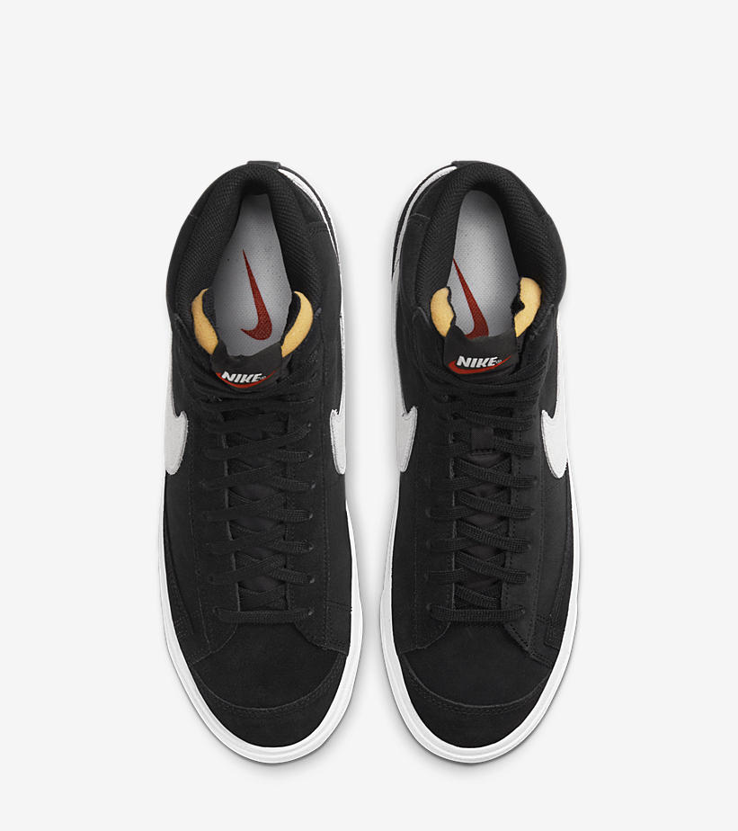 ナイキ ブレーザー ミッド 77 スエード “ブラック/フォトンダスト” (NIKE BLAZER MID 77 SUEDE “Black/Photon Dust”) [CI1172-002]