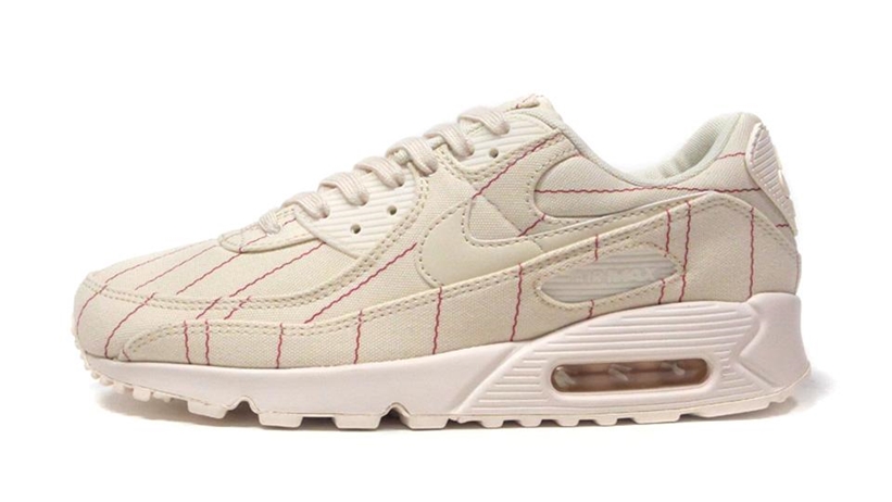 ナイキ エア マックス 90 NRG “ナチュラル/ホワイト/チリレッド” (NIKE AIR MAX 90 NRG “Natural/White/Chili Red”) [CZ5593-100]