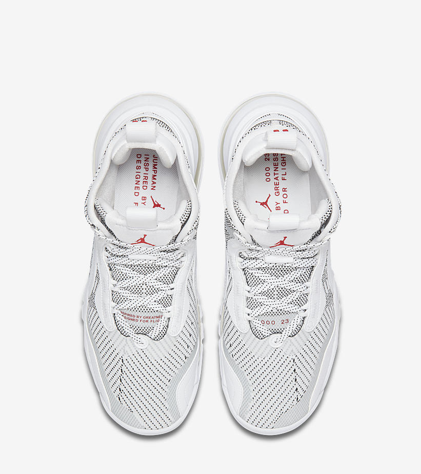 ナイキ エア ジョーダン エアロスペース 720 ジャガード “ホワイト/ジムレッド” (NIKE AIR JORDAN AEROSPACE 720 JACQUARD “White/Gym Red”) [CW3879-100]