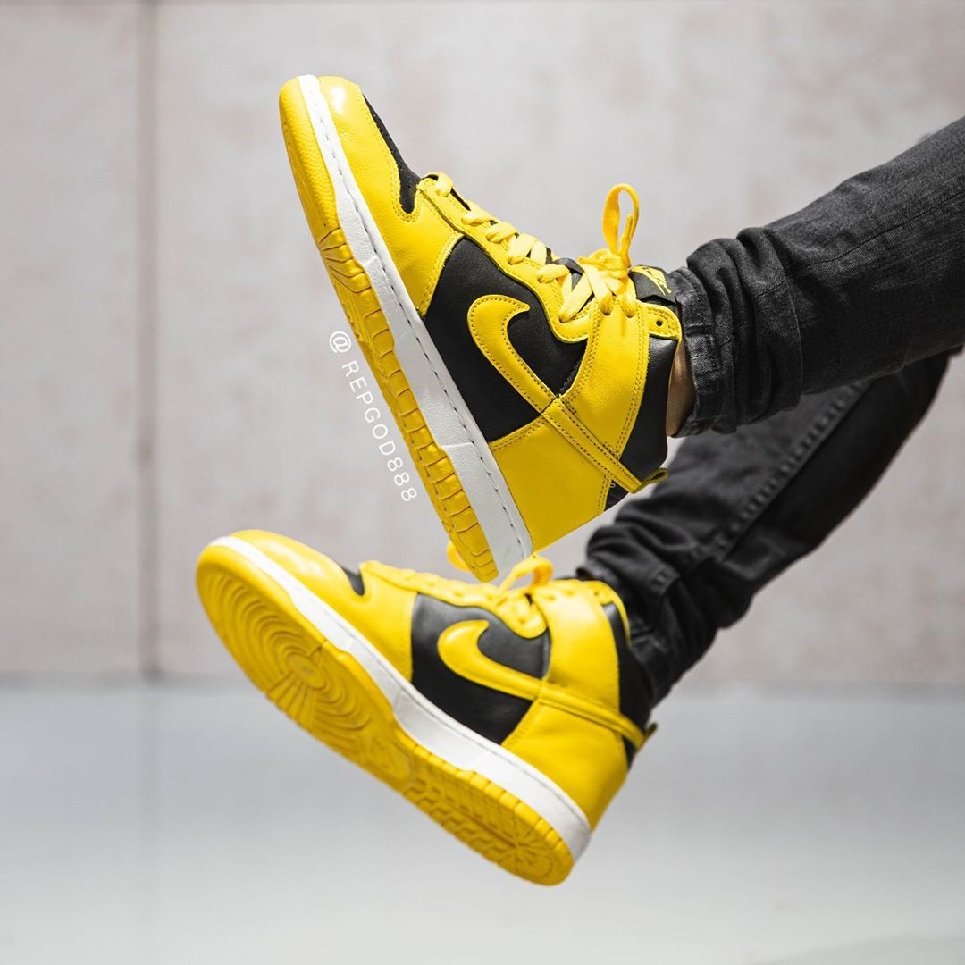 NIKE DUNK HI SP BLACK/VARSITY MAIZE