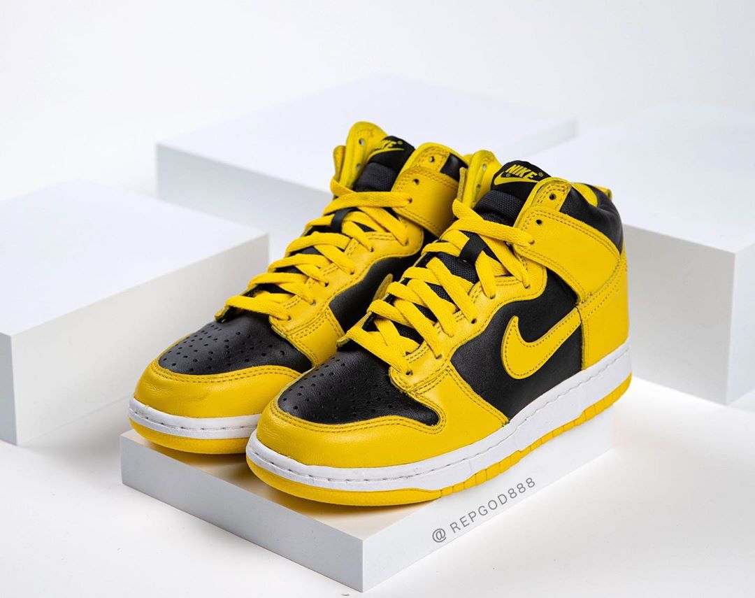 国内 12/9 発売！ナイキ ダンク ハイ SP “ブラック/バーシティメイズ” (NIKE DUNK HIG SP “Black/Varsity Maize”) [CZ8149-002]