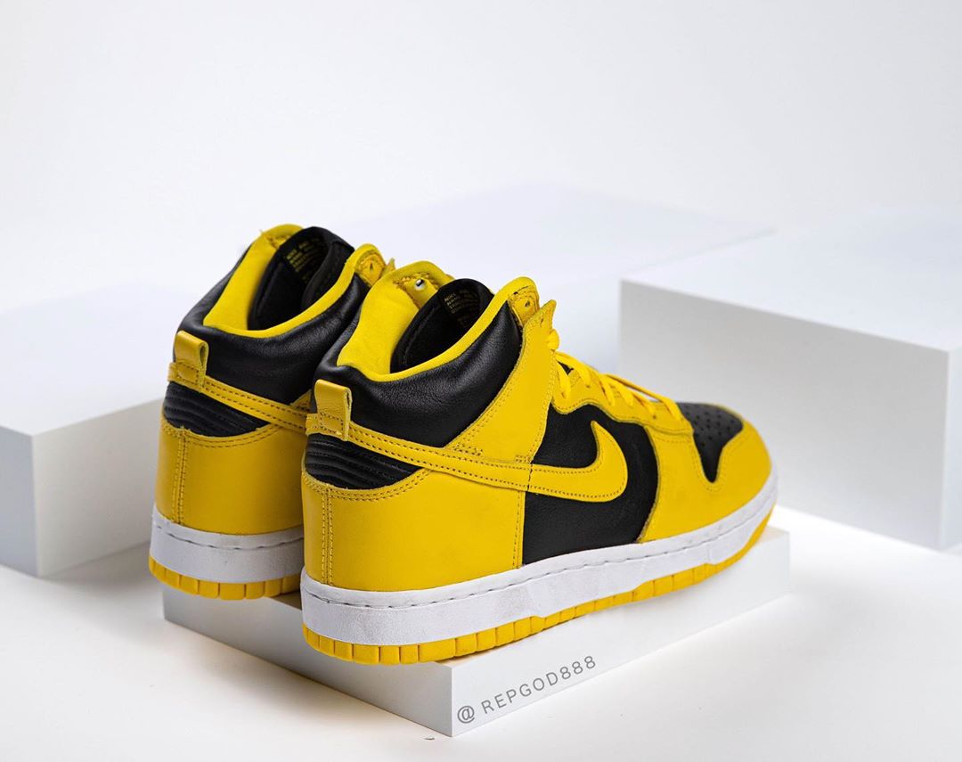 国内 12/9 発売！ナイキ ダンク ハイ SP “ブラック/バーシティメイズ” (NIKE DUNK HIG SP “Black/Varsity Maize”) [CZ8149-002]