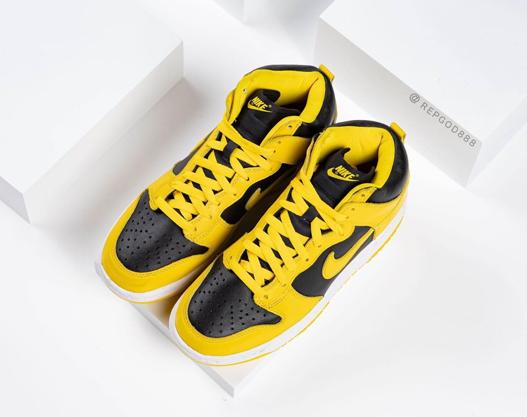 国内 12/9 発売！ナイキ ダンク ハイ SP “ブラック/バーシティメイズ” (NIKE DUNK HIG SP “Black/Varsity Maize”) [CZ8149-002]