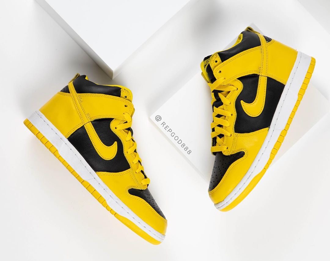 国内 12/9 発売！ナイキ ダンク ハイ SP “ブラック/バーシティメイズ” (NIKE DUNK HIG SP “Black/Varsity Maize”) [CZ8149-002]