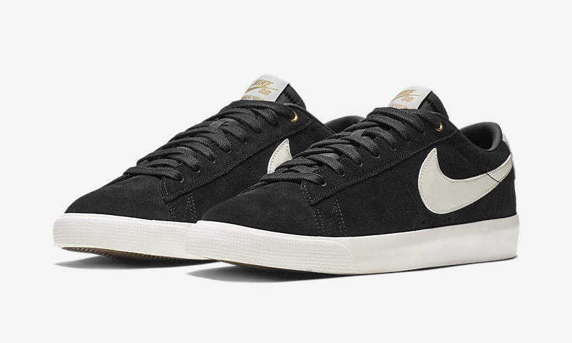 ナイキ SB ブレーザー ロー GT “ブラック/セイル” (NIKE SB BLAZER LOW GT “Black/Sail”) [704939-001]