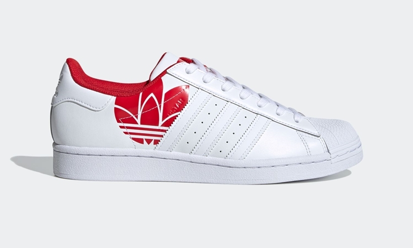 6/11発売！大きなトレフォイルグラフィックを配置した アディダス オリジナルス スーパースター 5カラー (adidas Originals SUPERSTAR “White”) [FY2824,2825,2826,2827,2828]