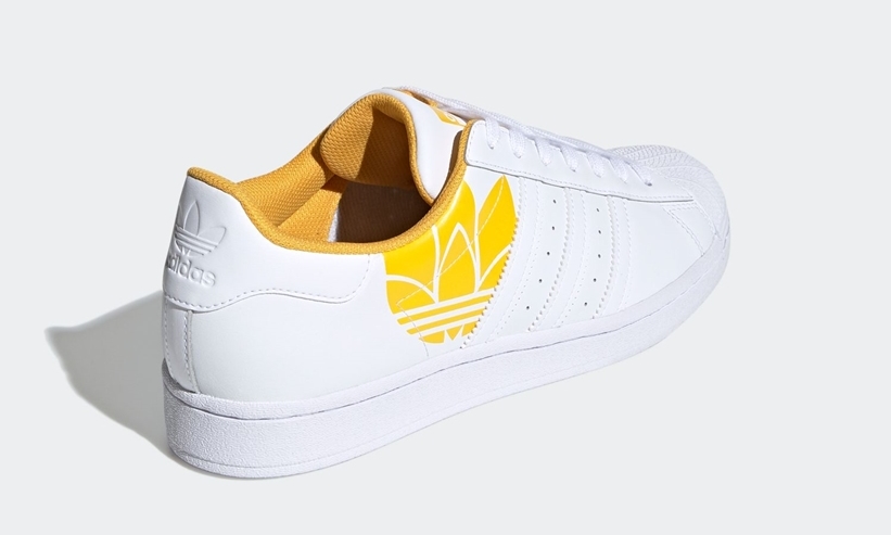 6/11発売！大きなトレフォイルグラフィックを配置した アディダス オリジナルス スーパースター 5カラー (adidas Originals SUPERSTAR “White”) [FY2824,2825,2826,2827,2828]