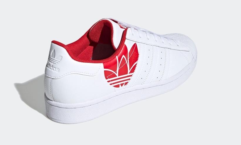 6/11発売！大きなトレフォイルグラフィックを配置した アディダス オリジナルス スーパースター 5カラー (adidas Originals SUPERSTAR “White”) [FY2824,2825,2826,2827,2828]