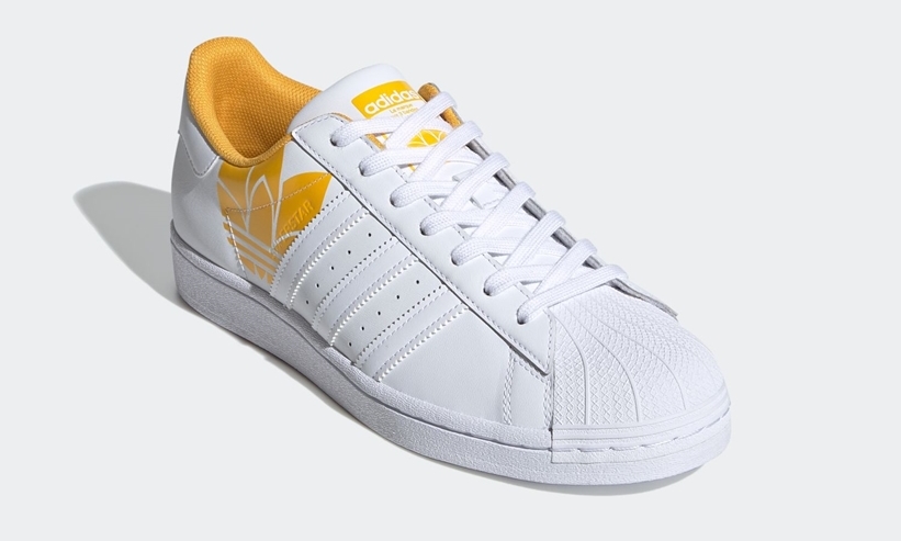 6/11発売！大きなトレフォイルグラフィックを配置した アディダス オリジナルス スーパースター 5カラー (adidas Originals SUPERSTAR “White”) [FY2824,2825,2826,2827,2828]