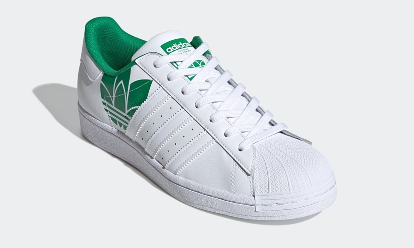 6/11発売！大きなトレフォイルグラフィックを配置した アディダス オリジナルス スーパースター 5カラー (adidas Originals SUPERSTAR “White”) [FY2824,2825,2826,2827,2828]