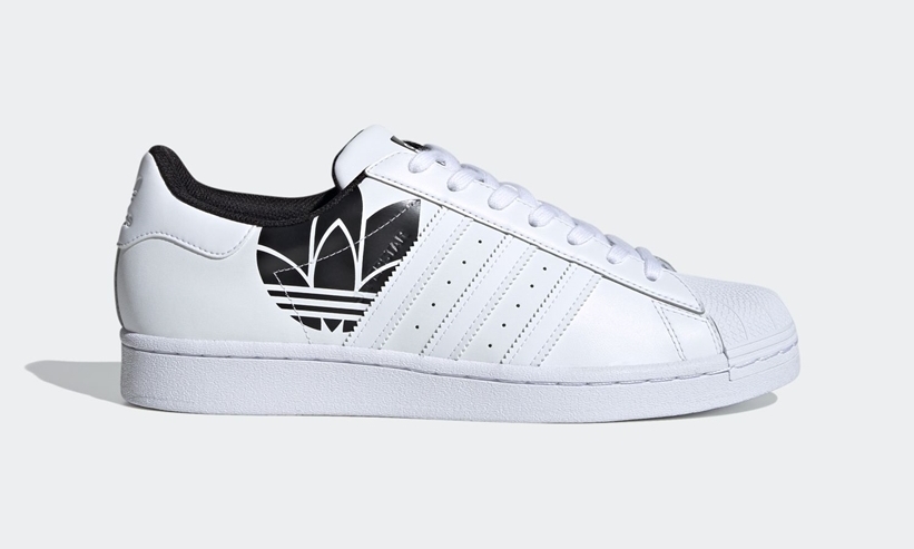 6/11発売！大きなトレフォイルグラフィックを配置した アディダス オリジナルス スーパースター 5カラー (adidas Originals SUPERSTAR “White”) [FY2824,2825,2826,2827,2828]