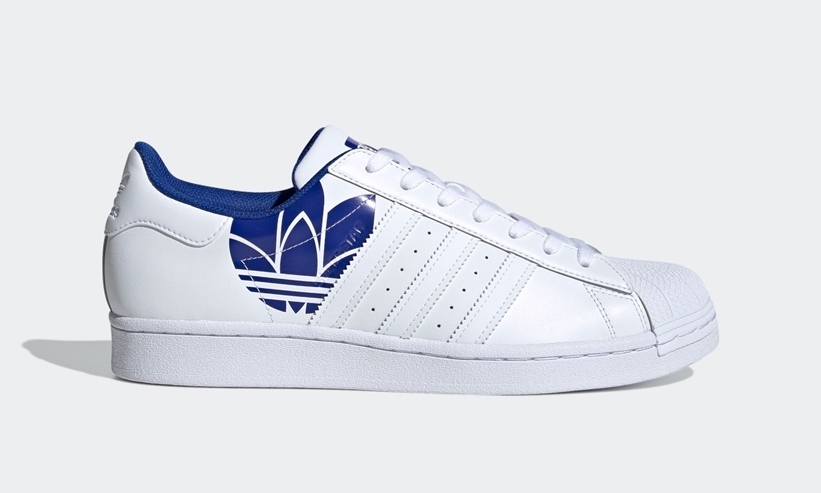 6/11発売！大きなトレフォイルグラフィックを配置した アディダス オリジナルス スーパースター 5カラー (adidas Originals SUPERSTAR “White”) [FY2824,2825,2826,2827,2828]