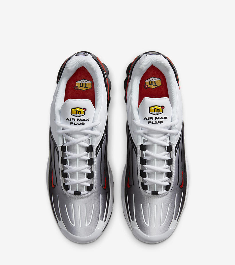 ナイキ エア マックス プラス 3 “ホワイト/ブラック/レッド” (NIKE AIR MAX PLUS 3 “White/Black/Red”) [CK6715-101]