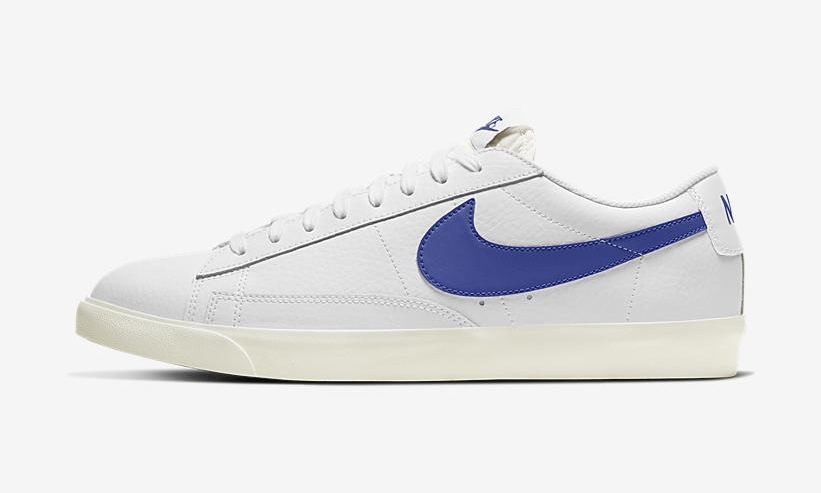 ナイキ ブレーザー ロー レザー “ホワイト/アストロノミーブルー” (NIKE BLAZER LOW LEATHER “White/Astronomy Blue”) [CI6377-107]