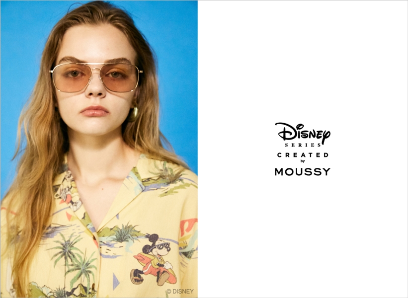 MOUSSY スペシャルコレクション「Disney SERIES CREATED by MOUSSY」2020 SUMMER COLLECTIONが6/10発売 (ディズニー シリーズ クリエイテッド バイ マウジー)