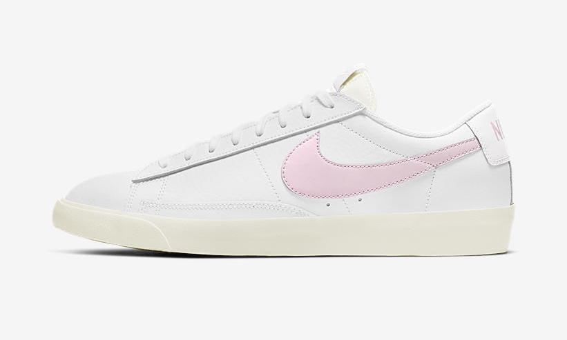 ナイキ ブレーザー ロー レザー “ホワイト/ピンクフォーム” (NIKE BLAZER LOW LEATHER “White/Pink Foam”) [CI6377-106]